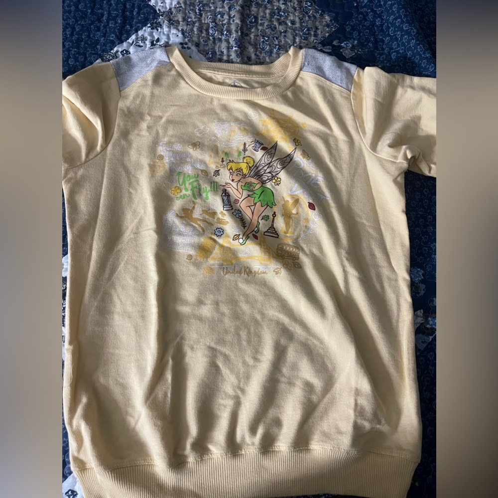 Disney tinker bell Crewneck sweater